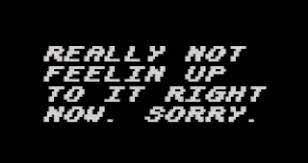 Undertale Really Not Feeling Up To That Right Now Sorry Gif Undertale Really Not Feeling Up To That Right Now Sorry Discover Share Gifs