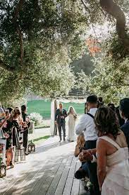 Ceremony Under A Grand Oak Tree Rustic Ranch Weddings Ranch Wedding Venue Ranch Wedding
