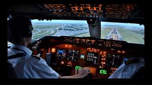 Make sure throttle is at idle when engaging the thrust reversers. Klm B747 400erf Beautiful Landing At Ams Cockpit View Youtube
