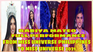 We did not find results for: Rabiya Mateo Full Performance From Miss Universe Philippines To Miss Universe 2021 Youtube