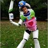 This is likely due to the armored nature of his costume. 3