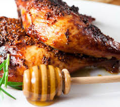 Garder la marinade, rajouter du miel et badigeonner les brochettes de ce mélange pendant la cuisson. Poulet Marine Miel Et Moutarde Supermarches Match