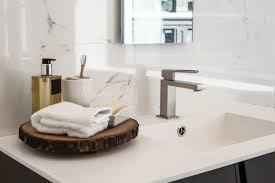 Outfit decorative shelves with displays of accessories. 11 Of The Best Bathroom Towel Styling Ideas Tlc Interiors