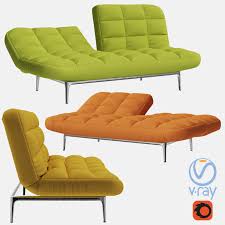 Fold out sofa bed mounted on metal frame and reinforced with solid supports. Folding Sofa Couch 3d Model Turbosquid 1313609