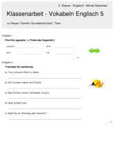 We did not find results for: Englisch 5 Klasse Gymnasium Klassenarbeiten Vokabeln Englisch Nachhilfe