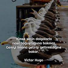 havva gunnur seven adli kullanicinin hayata dair panosundaki pin victor hugo guzel soz duanin gucu