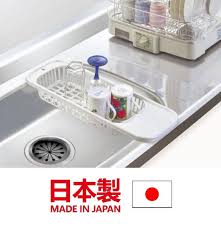 Newest oldest price ascending price descending relevance. Jp Japan Sanada Kitchen Sink Drain Rack Tableware Dish Drying Rack Shelf Color White Color Hktvmall The Largest Hk Shopping Platform