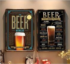 Brewing beer is fun and easy; China Hang Beer Picture Wall Art For Bar And Coffee Shop Decoration China Metal And Home Decor Price