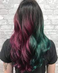 7 Badass Split Hair Color Ideas And Tips Based On My Experience Haarfarben Warme Blonde Perucken