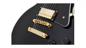 Epiphone Les Paul Custom Pro Black Royal Music