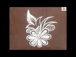 Very Simple Rangoli Design For Daily Purpose Youtube Small Rangoli Design Rangoli Designs Rangoli Border Designs