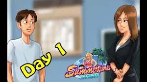 From the narration to the dialogue, this game is so realistic that you will feel like you are the main character. Summertime Saga Day 1 Youtube