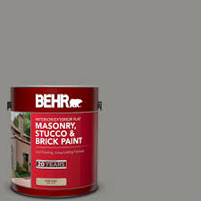 Maybe you would like to learn more about one of these? Behr 1 Gal Pfc 69 Fresh Cement Flat Interior Exterior Masonry Stucco And Brick Paint 27201 The Home Depot