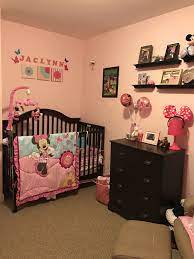 Pin By Wandy Pizarro On Baby Girl Baby Girl Nursery Room Nursery Baby Room Minnie Mouse Nursery