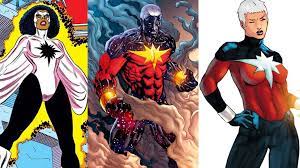 Sam wilson becomes captain america. The Comics History Of All 9 Captain Marvels Nerdist
