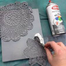 Collection by the sweetest digs | home decor, stylish diys, homemade • last updated 8 days ago. Doily Artwork Diy Artwork Tip Junkie
