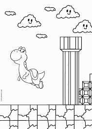 Funny yoshi coloring pages printable for kids. Printable Yoshi Coloring Pages For Kids