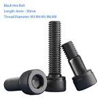 Inner Hexagonal Bolt M3 M4 M5 M6 Grade 12.9 High Strength Black Hexagonal  Bolt