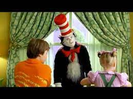 Until the cat in the hat walks in the front door. The Cat In The Hat Movie Trailer Youtube