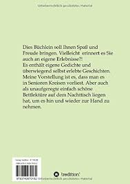 Fur Senioren Und Andere Nette Leute Geschichten Und Gedichte Mobus Hannelore Amazon De Bucher
