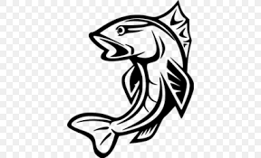 The beauty and tranquility of a flowing stream brings a calming sensation, which is quickly replaced by the thrill of a catch. Fly Fishing Carp Fishing Hunting Png 500x500px Fishing Art Artwork Bass Black Download Free