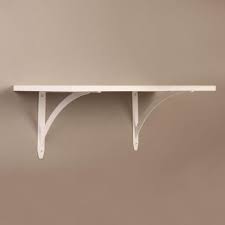 Knape Vogt Elegante 9 3 4 In White Steel Decorative Shelf Brackets Hd 0053 10wt Decorative Shelf Brackets Wooden Shelf Brackets Wall Mounted Kitchen Shelves