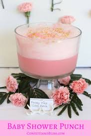 Pretty In Pink Fabulous Frothy Baby Shower Punch Pink Punch Recipes Baby Shower Punch Baby Shower Drinks