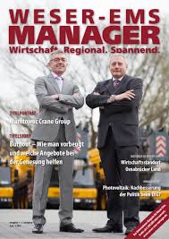 Weser Ems Manager Ausgabe 05 2012 By Verlag Issuu