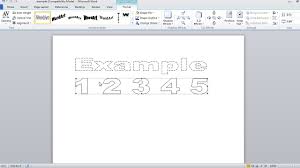 Letter solver & words maker. How To Make Dashed Letters And Number Tracing In Microsoft Word 2010 By Using Wordart Youtube