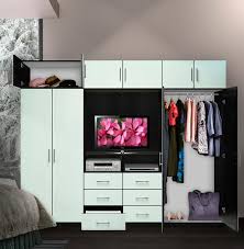 So ditch the boring standalone bed and enjoy the freedom and versatility that owning a wall bed provides. Aventa Tv Wardrobe Wall Unit X Tall Bedroom Tv Furniture Plus Storage Contemporary Bedroom New York By Contempo Space Houzz