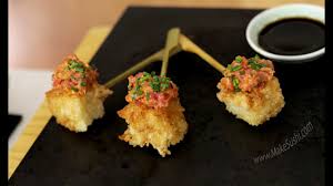 The original worcestershire sauce went on sale in 1837 under the lea and perrins brand. Crispy Rice Tuna Tartare Poppers Recipe Youtube