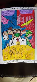Posters can be printed in any size, in black and white or in colour. Mam Covid 19 Warriors And Kamal Model Sr Sec School Facebook