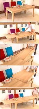 This extendable dining table has an acacia wood top and iron coffee table to dining table: 30 Extendable Dining Tables Home Designer Ideas Extendable Dining Table Expandable Dining Table Expandable Dining Room Table