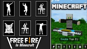 Garena free fire emotes uses a particular method and applies a different gameplay method. All Free Fire Emotes In Minecraft Shorts Youtube