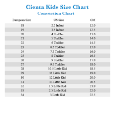 Toddler To Kid Shoe Size Chart Kids