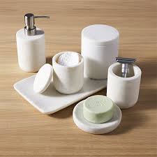 Popular marble bathroom accessories products. Smooth Grey Basics 4 Piece Bathroom Accessories Set Bath Kolhergroup Home Kitchen