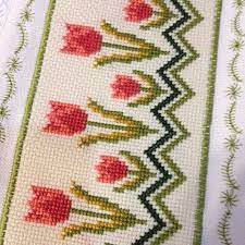 lalekanavice nazarca com capraz dikis kartlari kanavice ornekleri kanavice