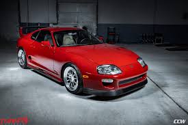 Toyota supra mk4 price in egypt. Renaissance Red Toyota Supra Mkiv Ccw D110 Polished Wheels