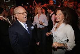 Le pen was treated in hospital for bruising to her left elbow as well as neck pain resulting from the he was expelled from the party in 2015 by his estranged daughter, marine le pen, after making. Jean Marie Le Pen Jany Le Pen Jany Le Pen Photos French Vote In First Round Of Presidential Election Zimbio