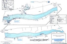 O Shaughnessy Reservoir Fishing Map Central Ohio