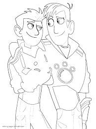 Search images from huge database containing over 620,000 coloring pages. Wild Kratts Coloring Book Coloring Pages Printable Com