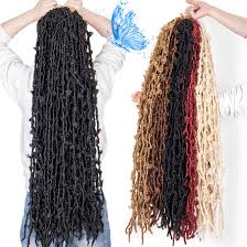 Butterfly locs crochet hair pack. Amazon Com 36 Inch Butterfly Locs Crochet Hair 6 Packs Pre Looped Distressed Locs Crochet Braids Messy Bob Butterfly Locs 36 Inch 6packs 1b Beauty Personal Care