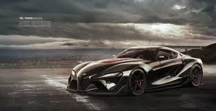 Ft 1 Gone Wide And Black New Toyota Supra Toyota Supra Japan Cars