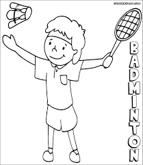 They develop imagination, teach a kid to be accurate and attentive. Printable Badminton Coloring Page Coloringbay