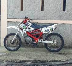 Modifikasi suzuki satria 2 tak trail gambar modifikasi. Ipunk Modifikasi Satria 2 Tak Menjadi Trail