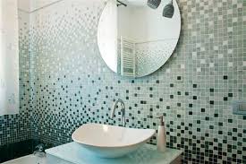 Textured finishes and graphic mosaic patterns are trending among tiling ideas for bathrooms. Indoor Mosaic Tile Degrade Antiquarex Bathroom Wall Marble