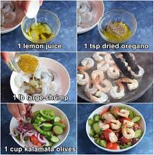 Top marinated shrimp recipes and other great tasting recipes with a healthy slant from incredibly refreshing salad.the flavors of a ceviche with cooked shrimp rather than raw shrimp. 20 Minute Greek Shrimp Salad Unicorns In The Kitchen