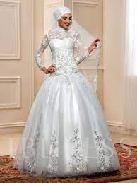 Jetzt ta lesen und bis zu 80 € prämie sichern! Arabisch Spitze Tulle 3 4 Arm Ballkleid Hochzeitskleid Muslim Tbdress Com