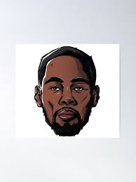 Póster for Sale con la obra «Kevin Durant