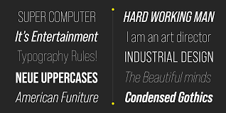 Bebas Neue Pro Lowercase Italic 3 Widths 40 Styles Now, you can use the professional version bebas neue pro with lowercases and italics!